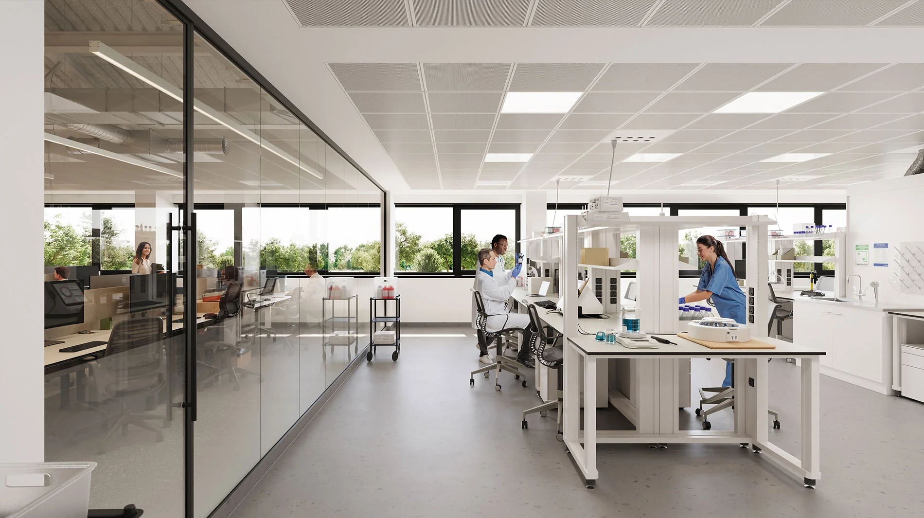 Customizable Lab Spaces for Life Science Research
